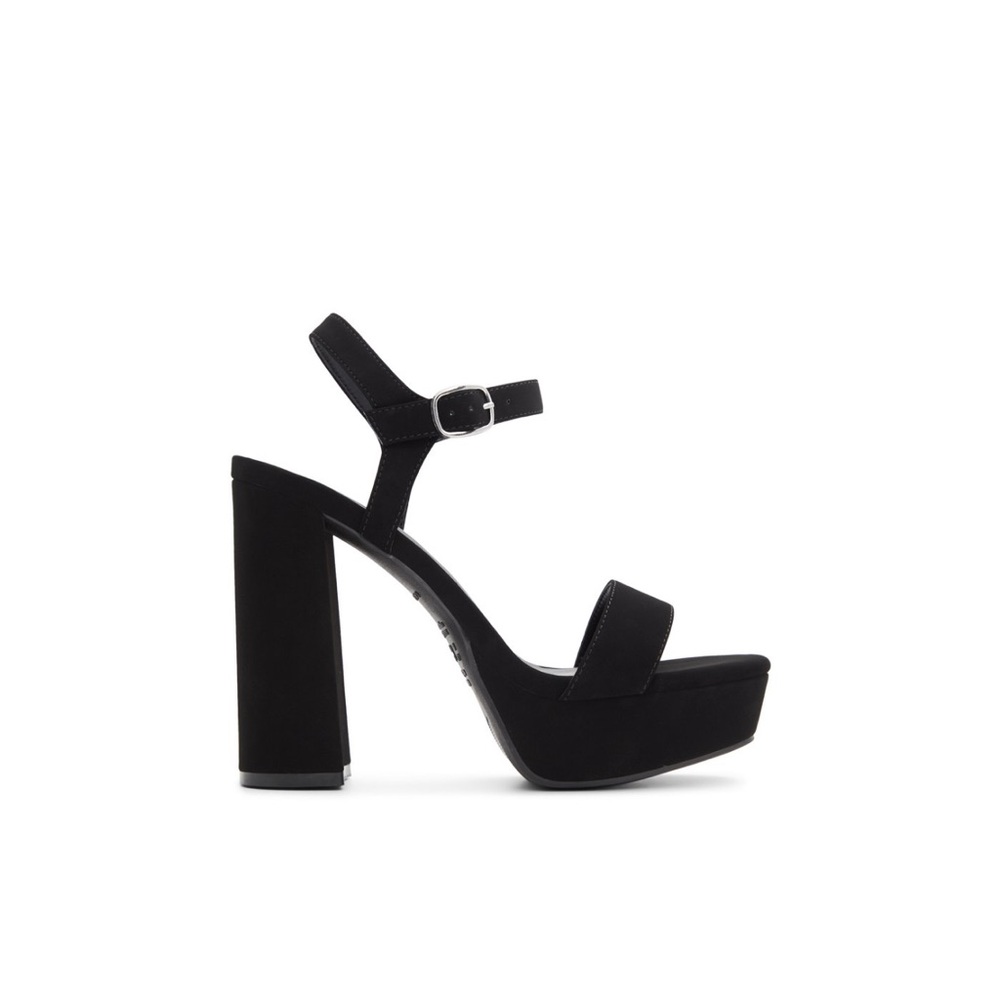 Call It Spring ‘Gretchen’ Black Platform Heels